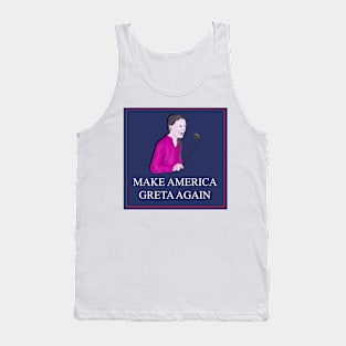 Make America Greta Again: Greta Thunberg UN Speech Climate Change Tank Top